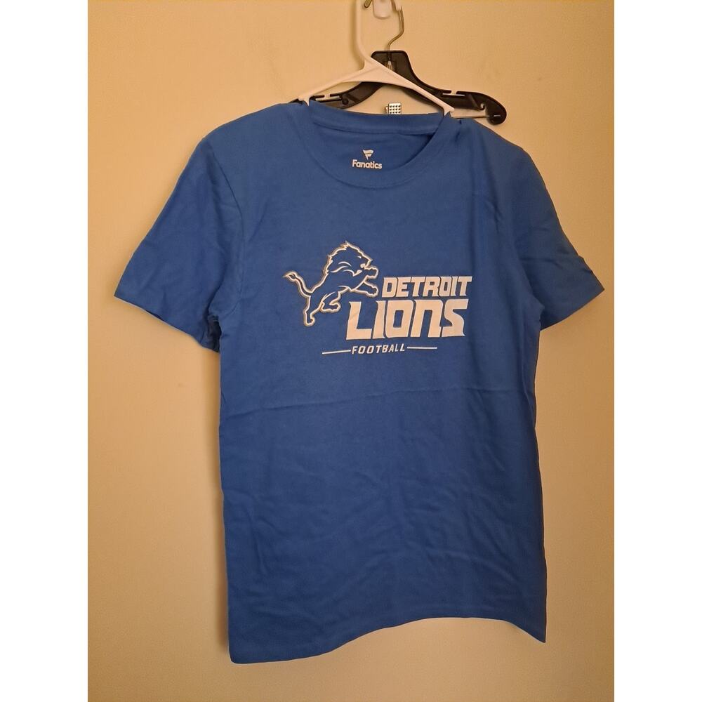 Fanatics Detroit Lions Fan T-shirt Child Size Small